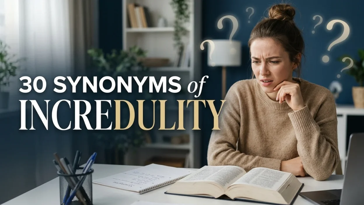 30 Synonyms of Incredulity