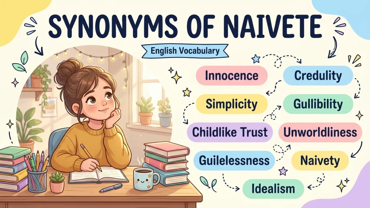 Synonyms of Naivete: